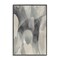 Stupell Industries Monochrome Watery Drips Framed Giclee, design by Kippi Leonard